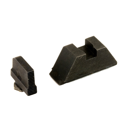 AmeriGlo Suppressor Height Sight Set for Glock MOS Pistols with Aimpoint ACRO and Holosun 509T - Black (Part GL-429)