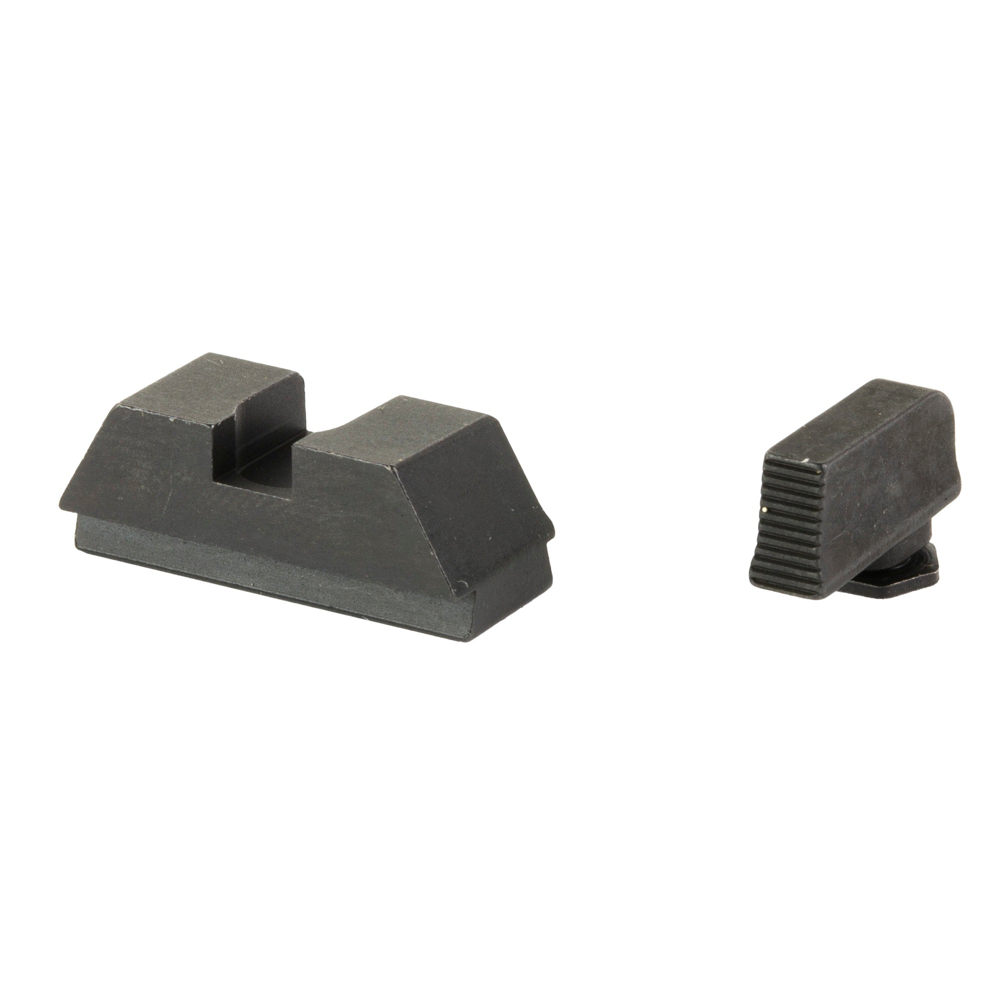 AmeriGlo Optic Compatible Sight Set for Glock 43X and Glock 48 MOS Pistols, Black