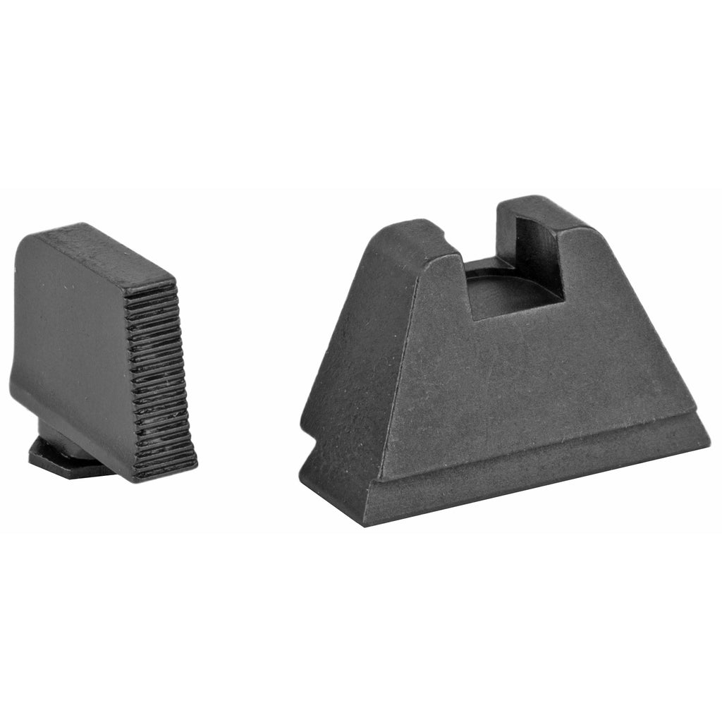 AmeriGlo Optic Compatible Sets for Glock - Black Co-Witness Sight for Slide-Mounted Red Dot Optics