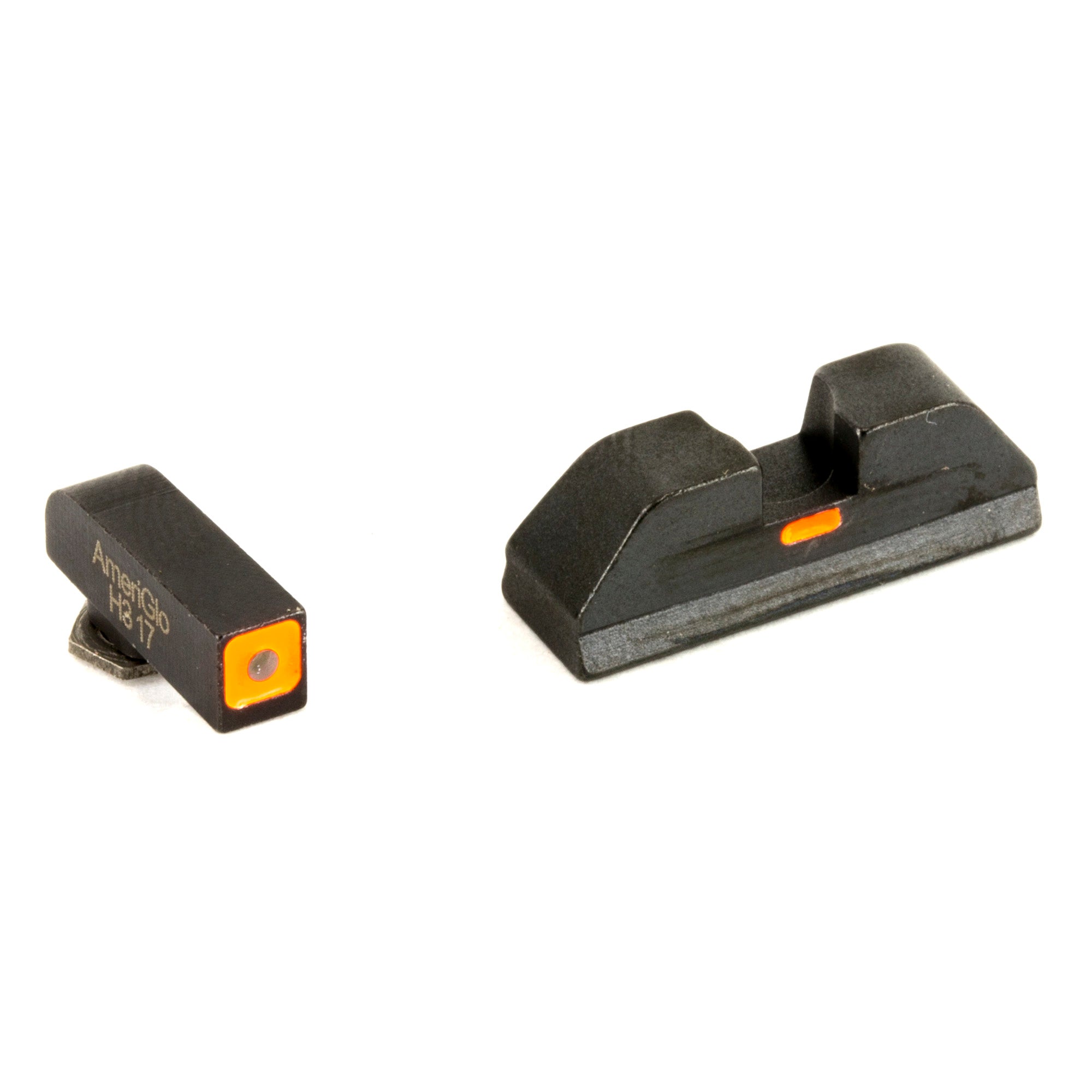 AmeriGlo CAP Orange Set for Glock 17/19 – High Visibility Combat Pistol Sights
