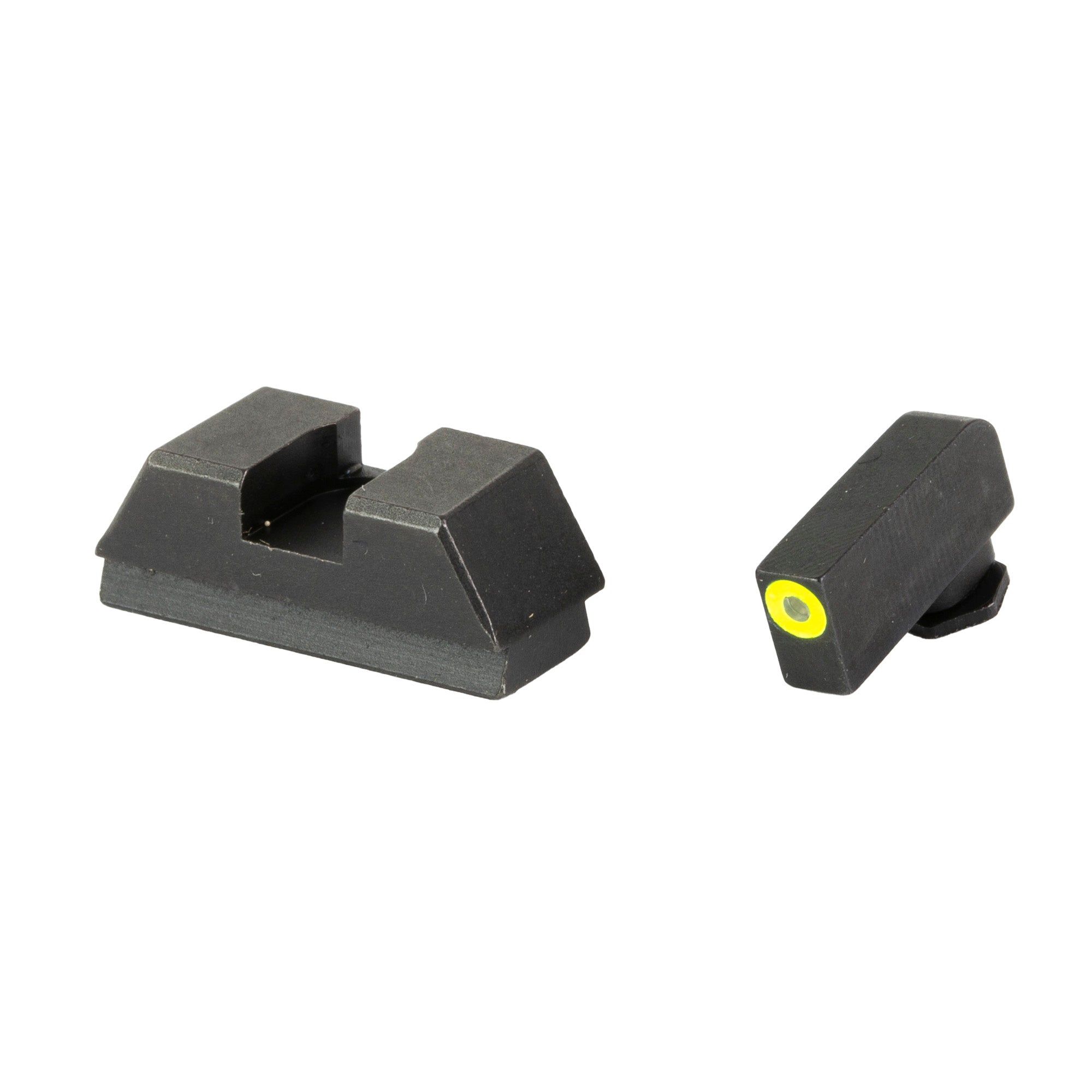 AmeriGlo GL-680 Tritium Front and Flat Black Rear Sight Set for Glock 43X/48 MOS with Holosun Optics