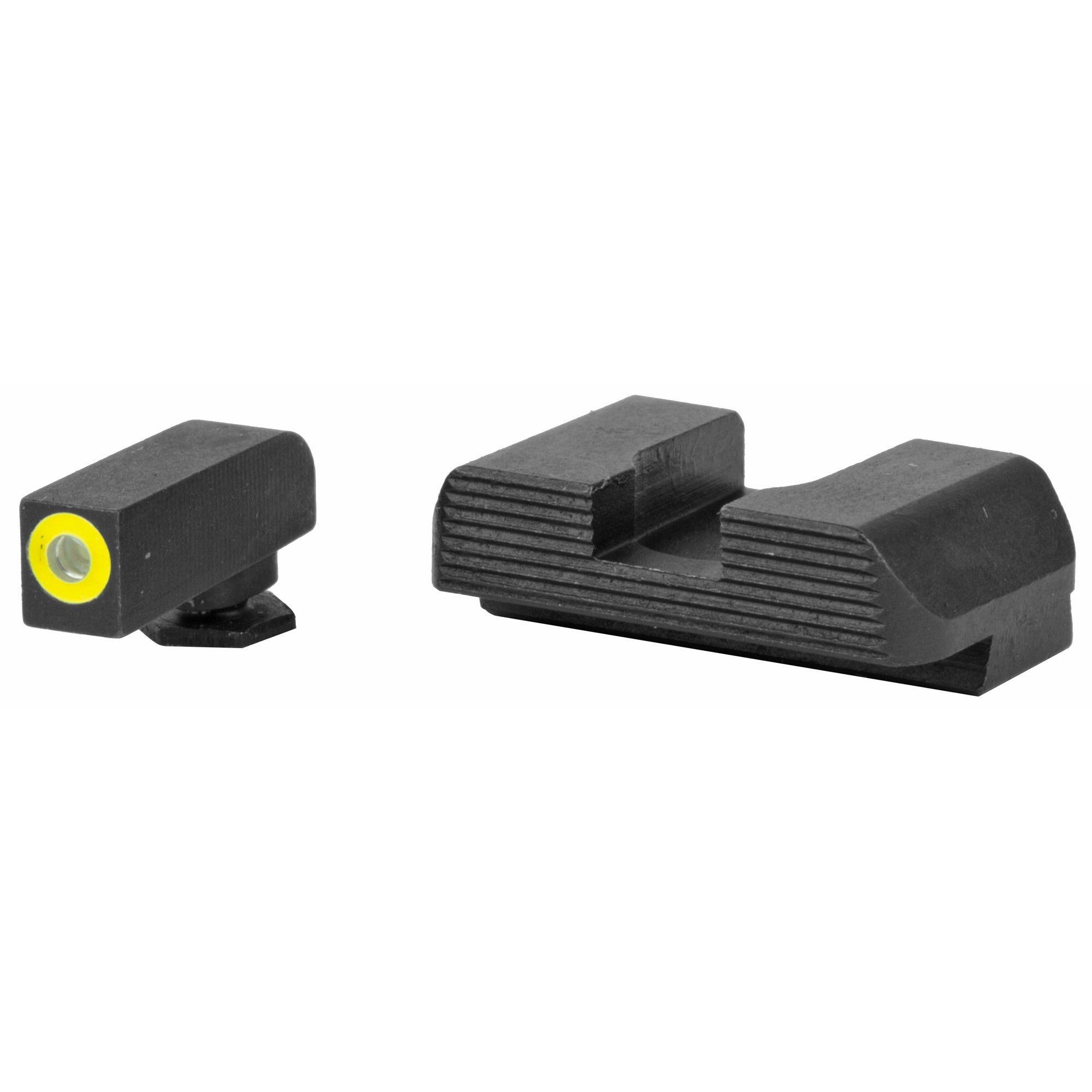 AmeriGlo Protector GL-701 Black and Green Rear and Front Sights for Glock Low Models