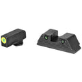AmeriGlo Trooper Night Sight Set for Glock G5 17/19 with Green and Lime Illuminators