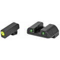 AmeriGlo Trooper Night Sight Set for Glock 42/43 – Green and Lime