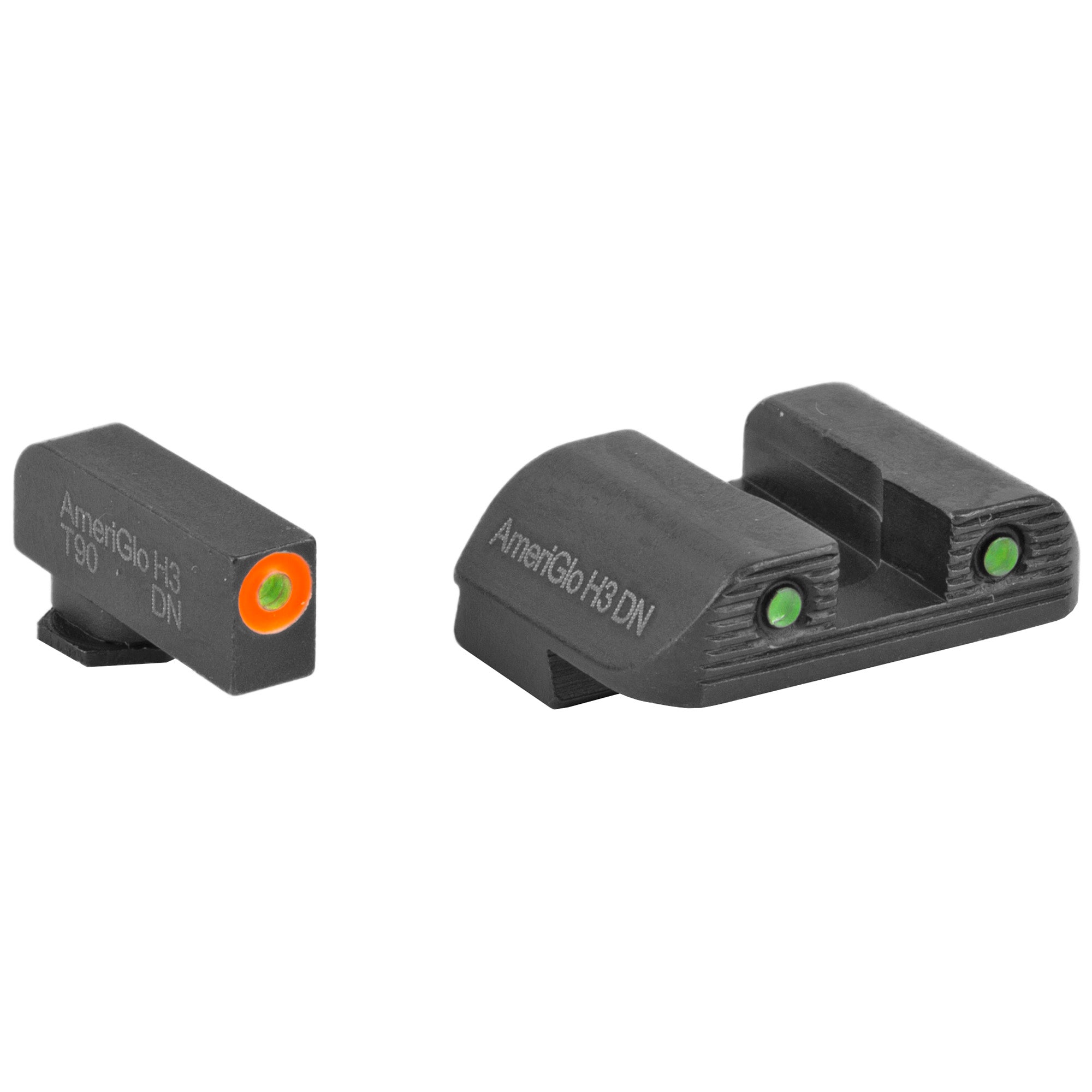 AmeriGlo Trooper Green and Orange Outline Front Sight for Glock 42/43