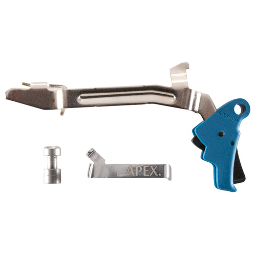 Apex Tactical Specialties AEK Polymer Action Enhancement Kit for Glock Gen 3 and 4 Pistols - Blue
