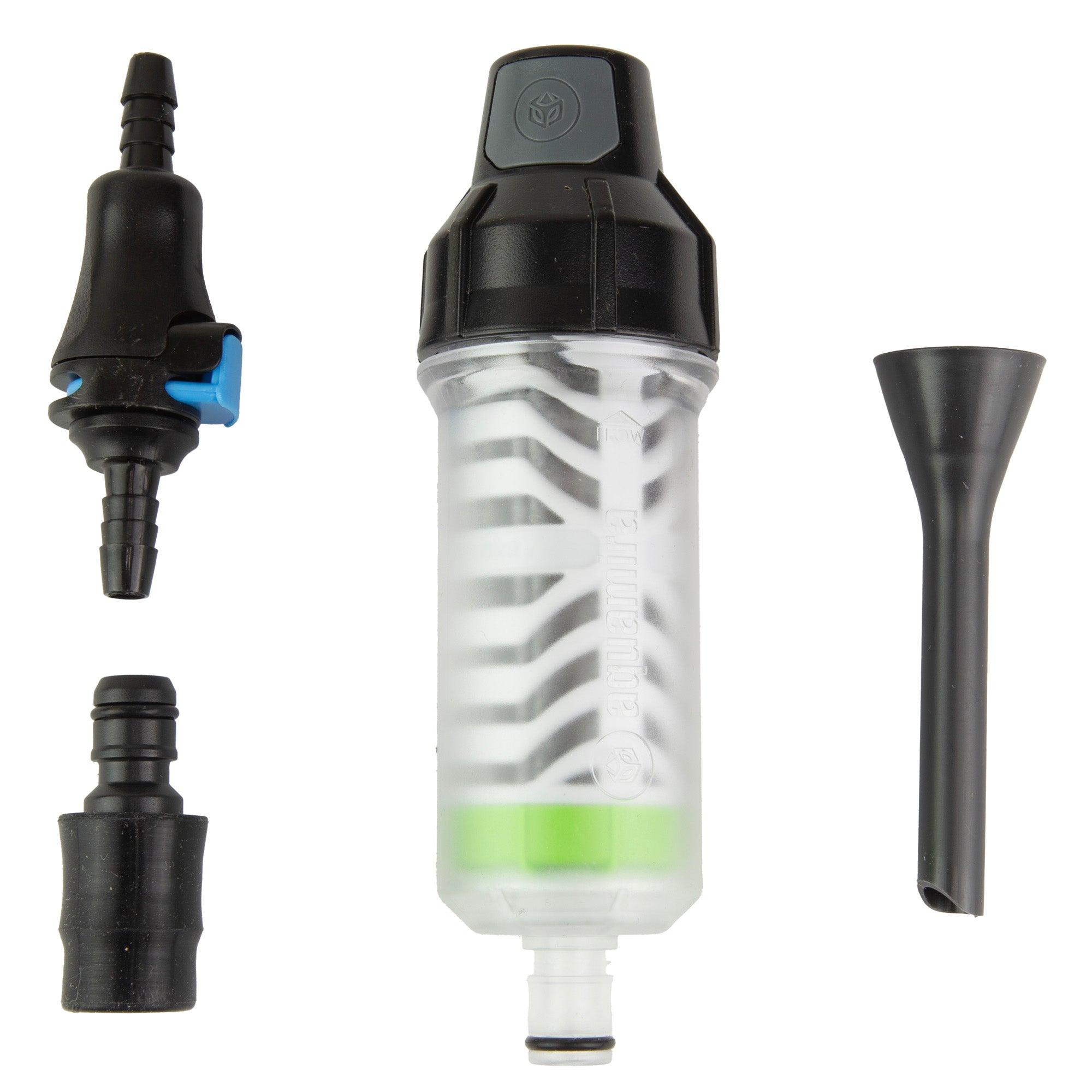 Aquamira Frontier Max Water Treatment System - Model 67022, Black and Gray
