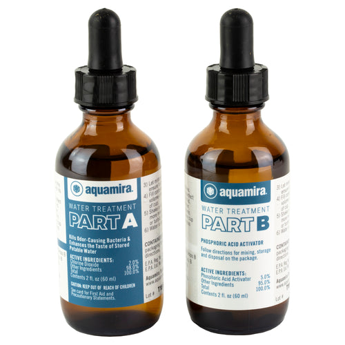 Aquamira Water Treatment Drops 2oz - Effective Bacteria Killer & Improved Taste