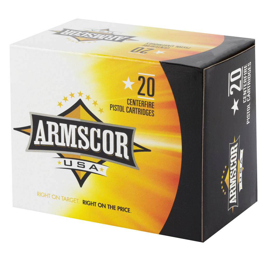 Armscor 40 S&W 180 Grain Hollow Point Ammunition – 20 Rounds per Box, 500 per Case