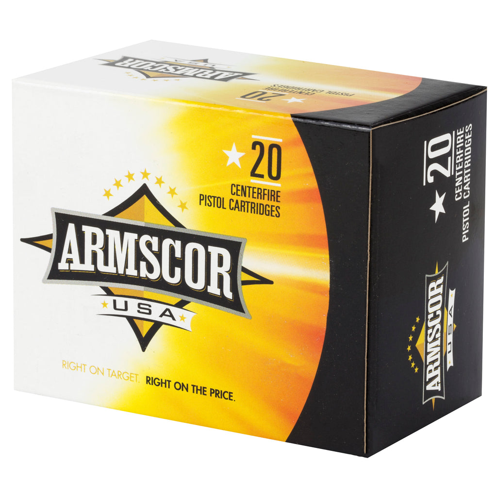 Armscor 45 ACP 230-Grain Hollow Point Ammunition – 20 R rounds per Box, 500 Rounds per Case