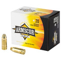Armscor 9mm 124-Grain Hollow Point Ammunition – 20 Rds / 500 Rds Case