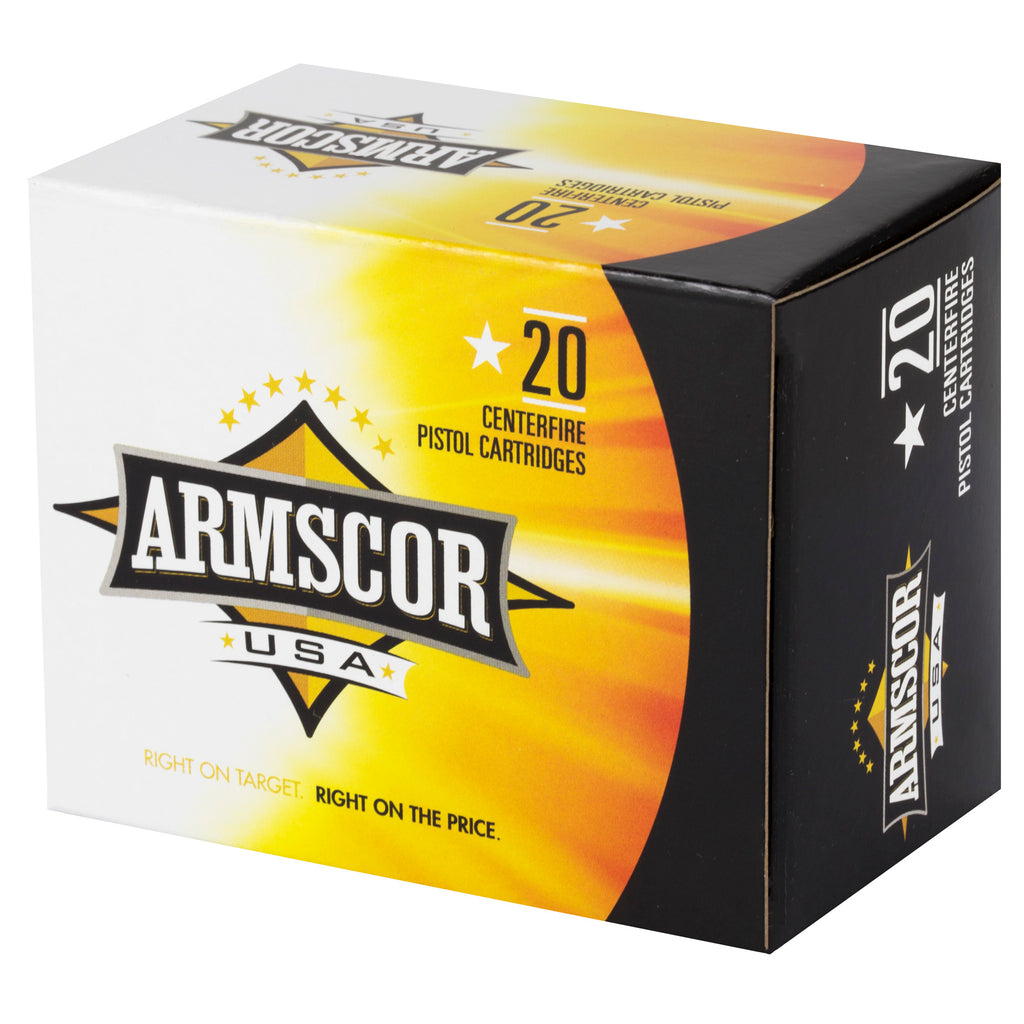Armscor 9mm 124-Grain Hollow Point Ammunition – 20 Rds / 500 Rds Case