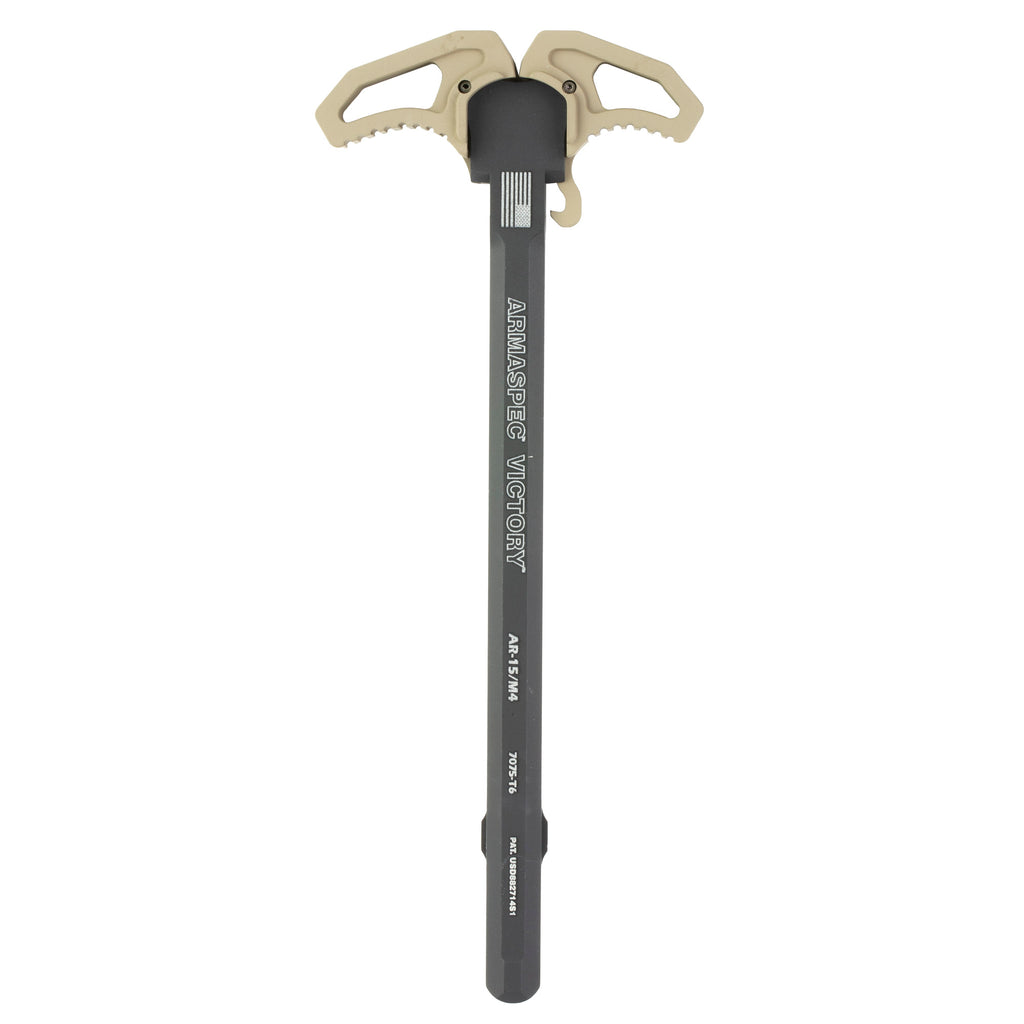 Armaspec Victory Ambidextrous Charging Handle in Flat Dark Earth - Model ARM161-FDE
