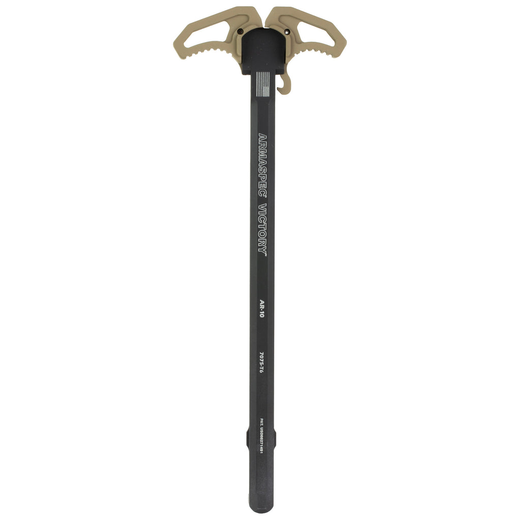 Armaspec Victory Ambidextrous Charging Handle for AR10 in Flat Dark Earth