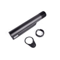 Armaspec Carbine Buffer Tube Kit with End Plate and Castle Nut in Black