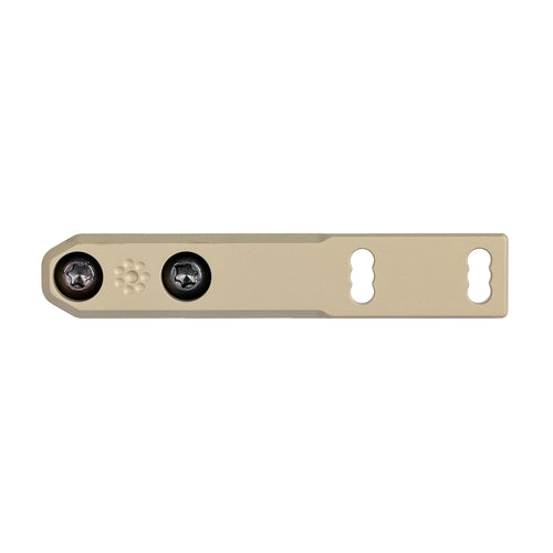 Arisaka Defense Light Mount, For Surefire Scout Light Weapon Lights, Fits MLOK Anodized Finish, Tan