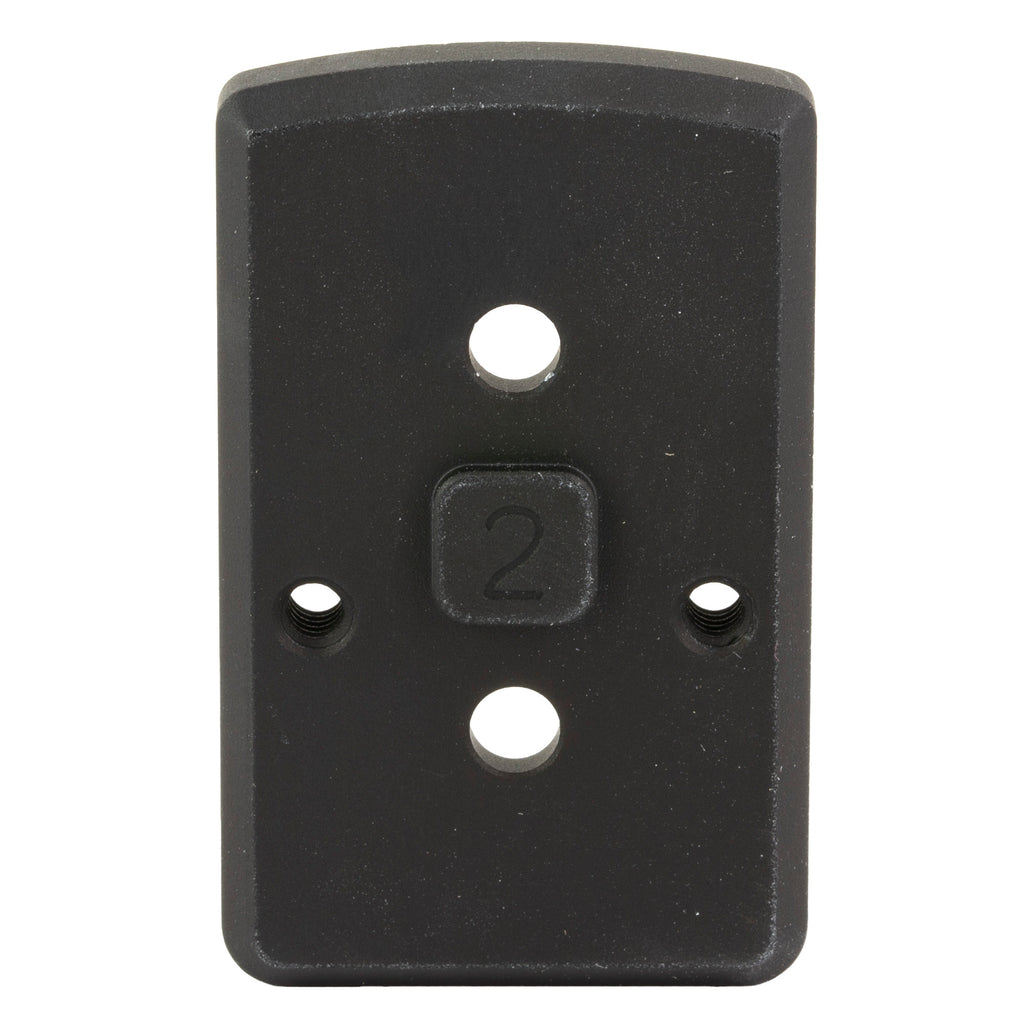 Arisaka Defense ARISAKA Offset Optic Plate 2 for RMR, SRO, Holosun 407C & 507C – Black