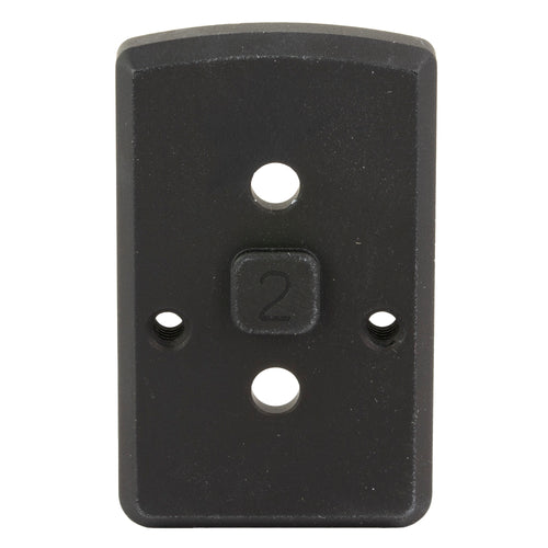 Arisaka Defense ARISAKA Offset Optic Plate 2 for RMR, SRO, Holosun 407C & 507C – Black