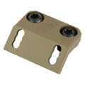 Arisaka Defense Offset Scout Mount M-LOK Flat Dark Earth for Surefire, Modlite, Streamlight, and Olight Weapon Lights