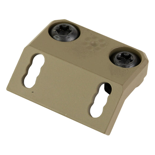 Arisaka Defense Offset Light Mount, For Surefire Scout Light Weapon Lights, Fits MLOK Anodized Finish, Flat Dark