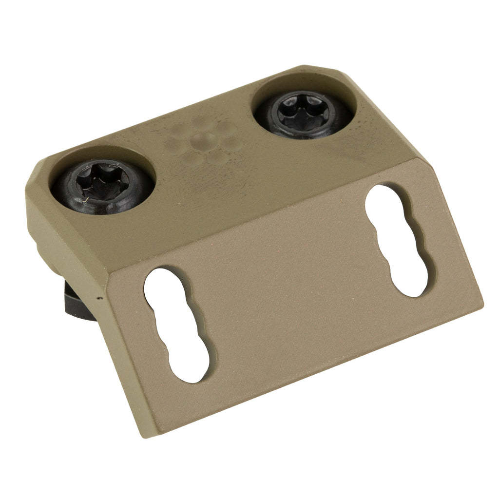 Arisaka Defense Offset Scout Mount M-LOK Flat Dark Earth for Surefire, Modlite, Streamlight, and Olight Weapon Lights