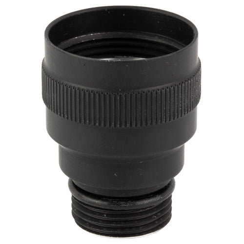 Arisaka Defense Tailcap Adapter, Fits Rail Mounted Streamlight Protac Hl-X, Anodized Finish, Black, Allows Use Of