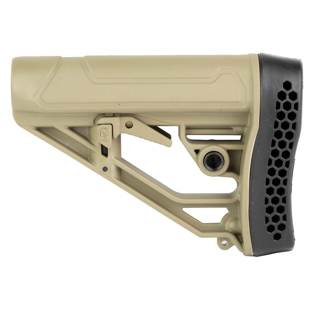 Adaptive Tactical EX Performance Adjustable AR Stock in Flat Dark Earth, Part Number AT-02012-E