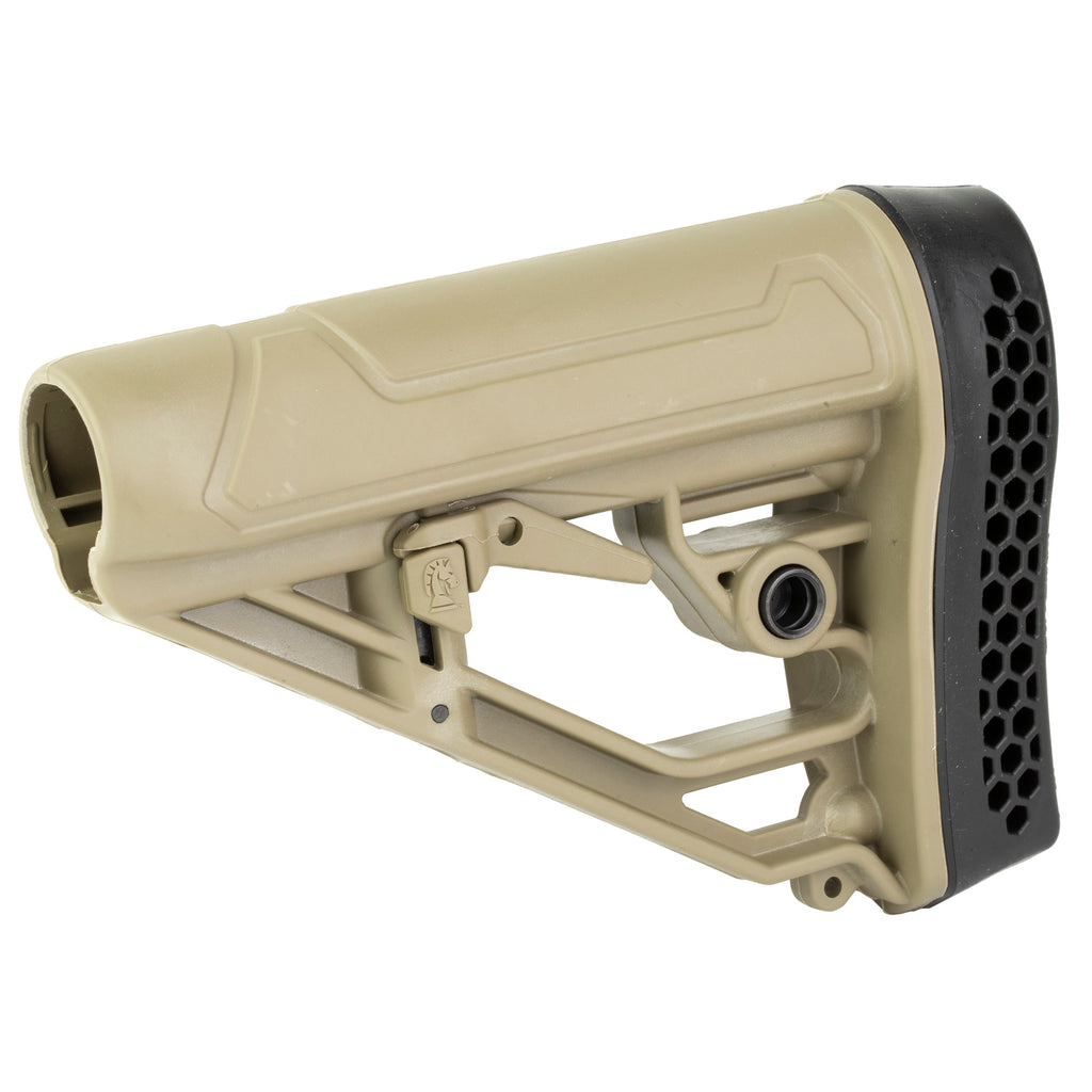 Adaptive Tactical EX Performance Adjustable AR Stock in Flat Dark Earth, Part Number AT-02012-E