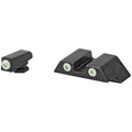 American Tactical ATINSGLOLF Glock Large Frame Night Sight with Green Tritium and White Ring