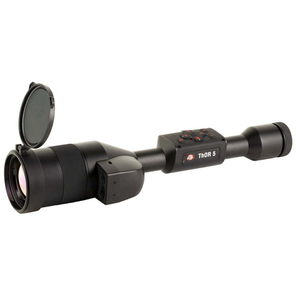 ATN ThOR 5 LRF 5-40X Thermal Scope with 75mm Objective and Multiple Reticles