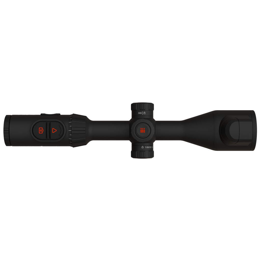 ATN Corp ThOR 6 Elite Thermal Optic with Laser Rangefinder and Ballistic Calculator, 3.5-28X, 35mm Objective, Black