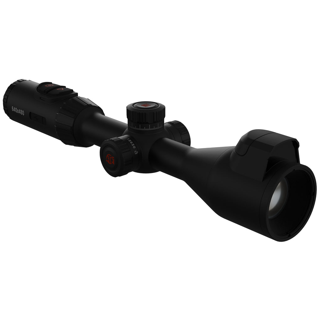 ATN Corp ThOR 6 Elite Thermal Optic with Laser Rangefinder – 2-16X, 35mm Objective, Black