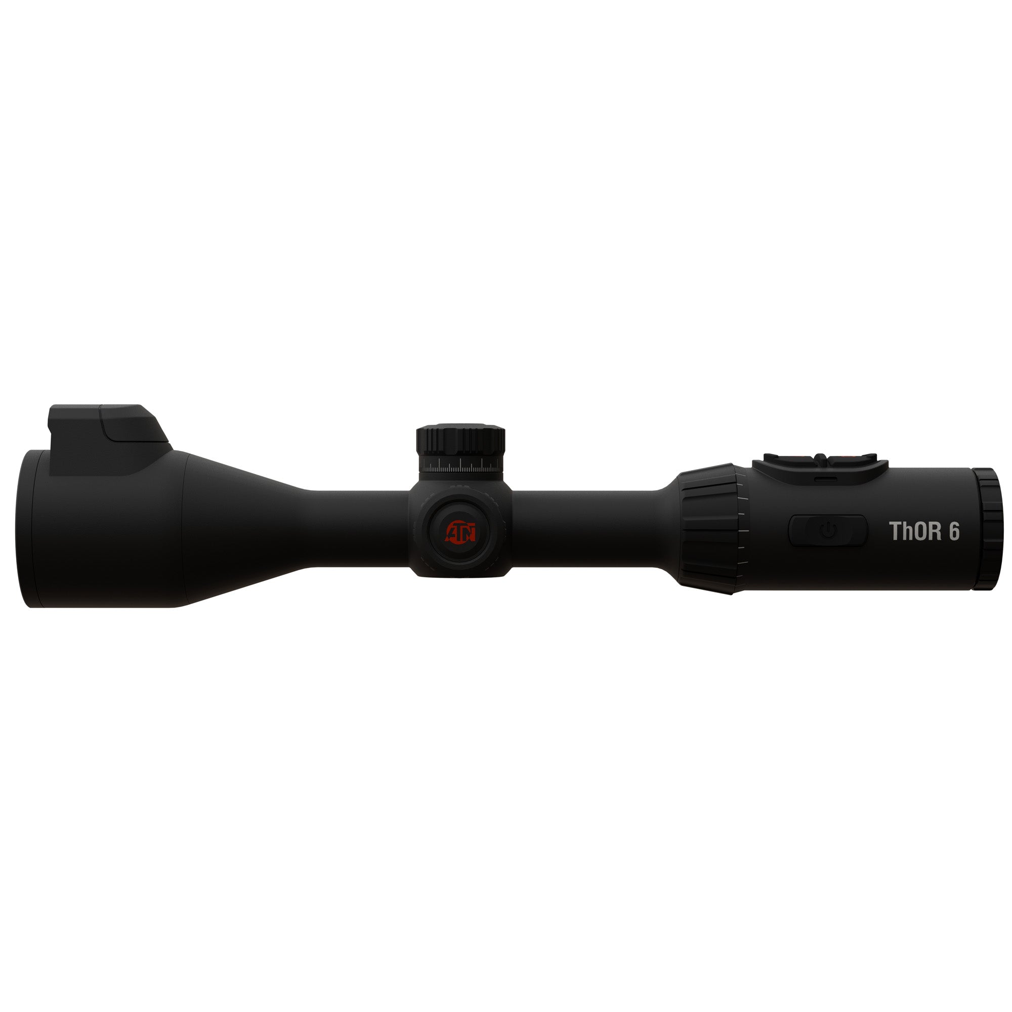 ATN Corp ThOR 6 Elite Thermal Optic with Laser Rangefinder – 2-16X, 35mm Objective, Black