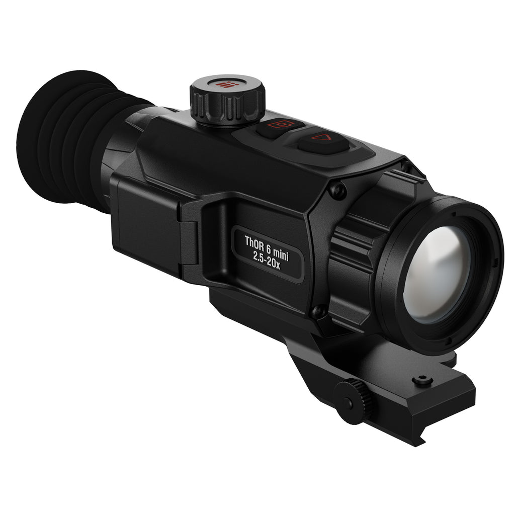 ATN Corp ThOR 6 Mini Thermal Scope 3.5-28X with 25mm Objective and Multiple Reticles