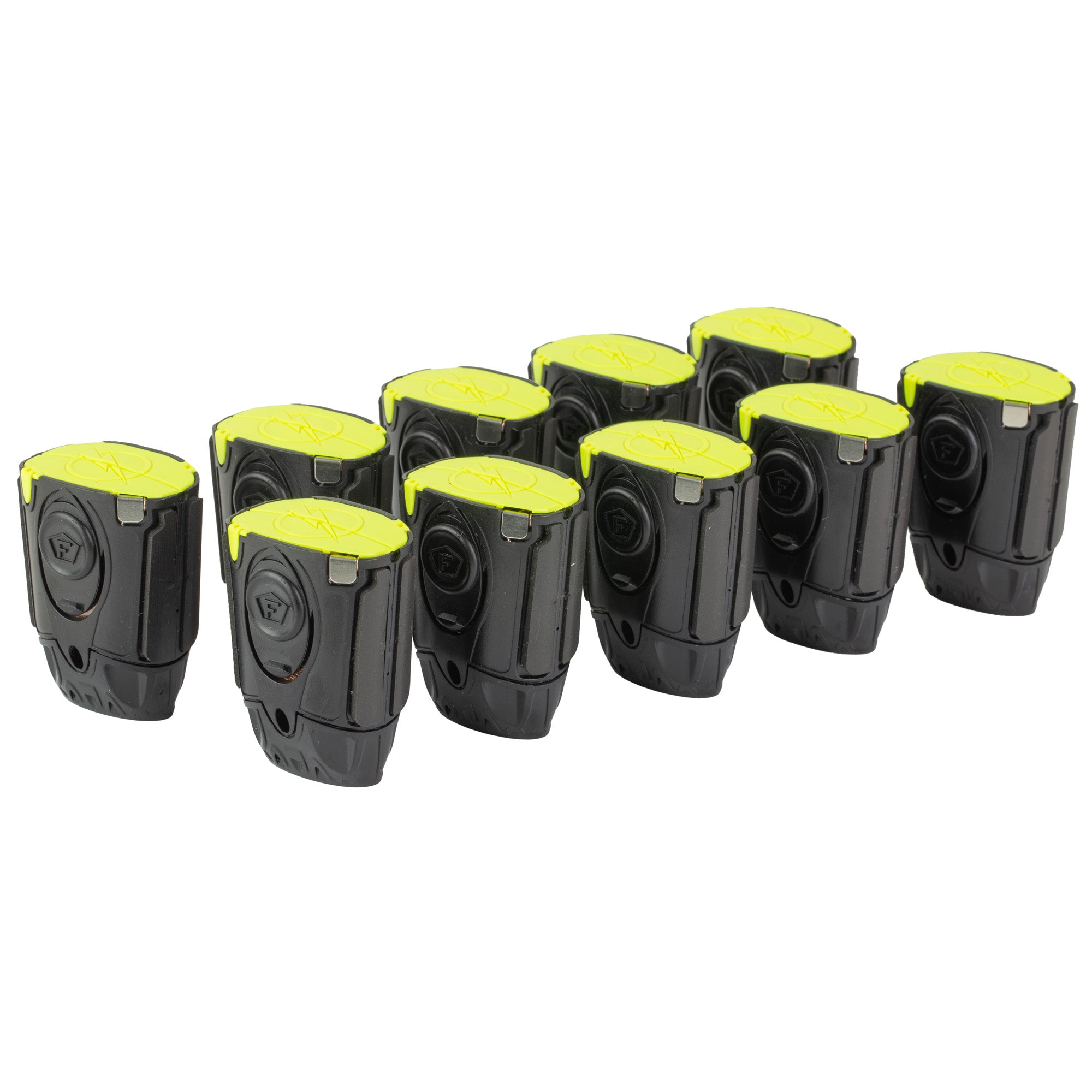 TASER Cartridge 10-Pack for Pulse, Bolt 2, and C2 Models – Extra Live Cartridges with Foam Technology