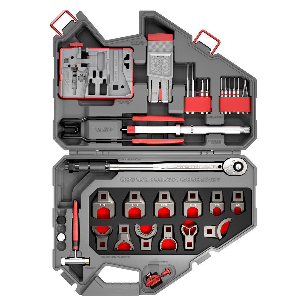 Real Avid Master Armorer's Kit for AR-15 - Complete Gun Maintenance Tools in Professional Case