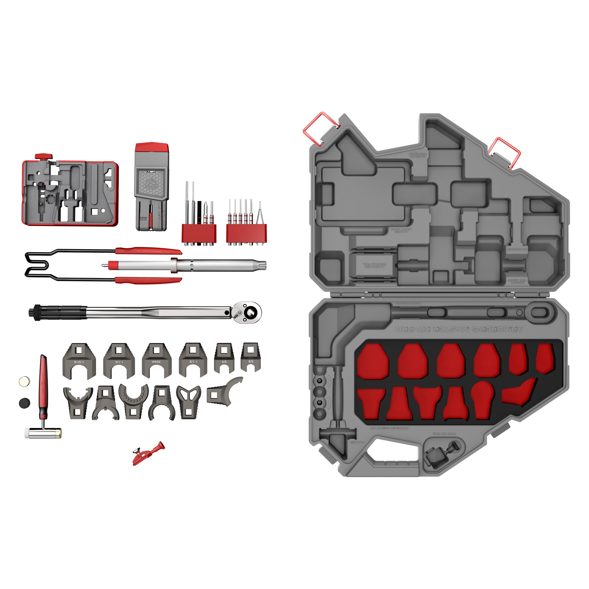 Real Avid Master Armorer's Kit for AR-15 - Complete Gun Maintenance Tools in Professional Case