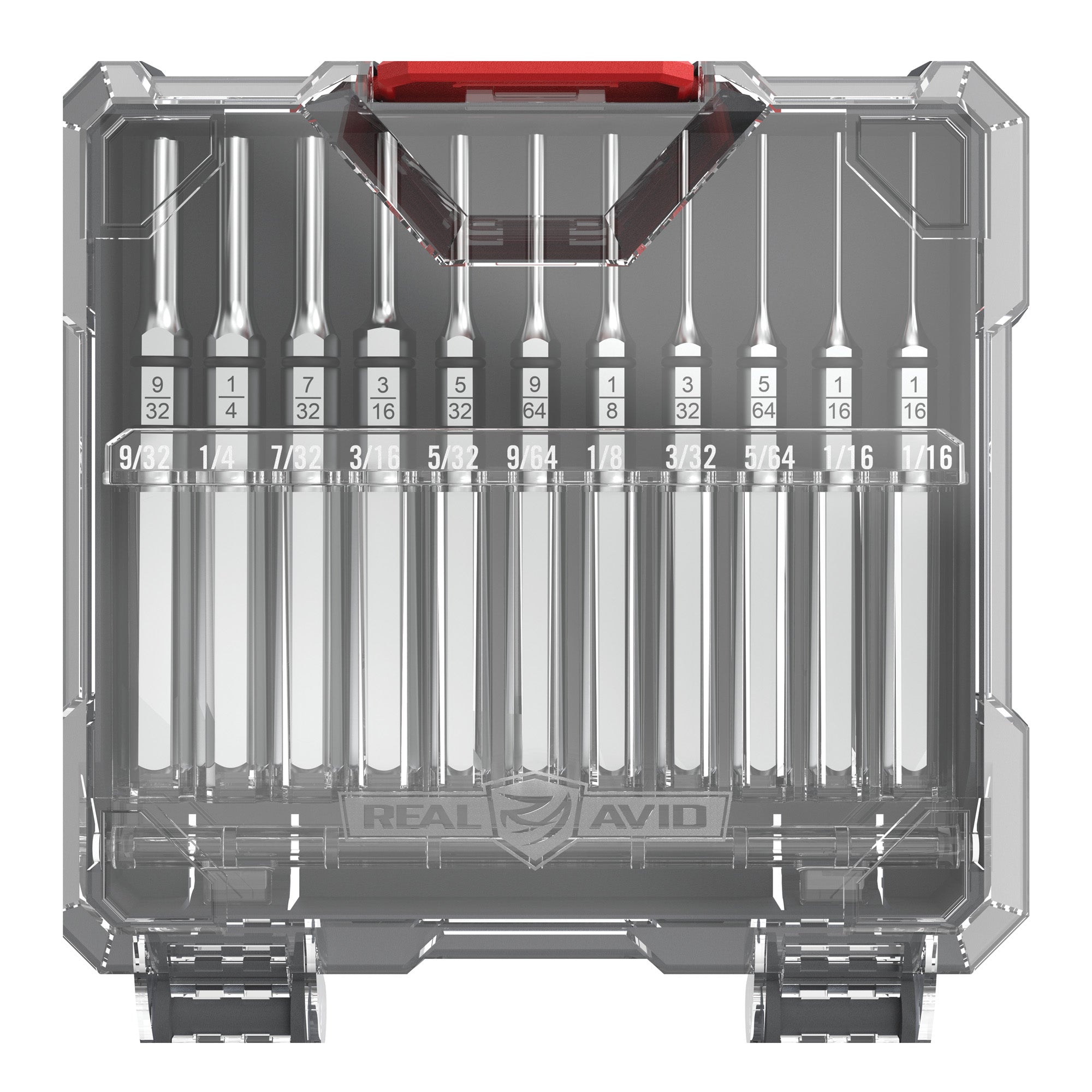 Real Avid Accu-Punch 11-Piece Roll Pin Punch Set for Firearm Maintenance and Assembly