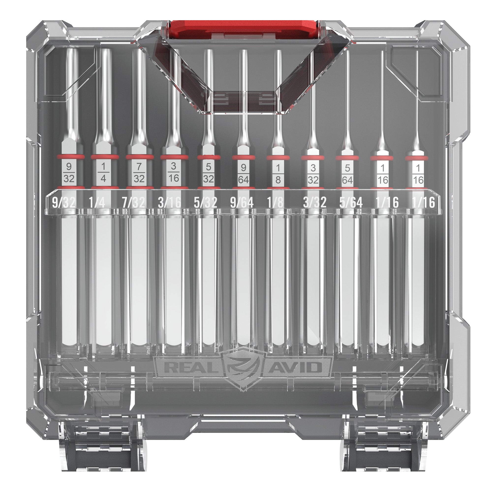 Real Avid Accu-Punch 11-Piece Pin Punch Set for Firearm Maintenance and Customization