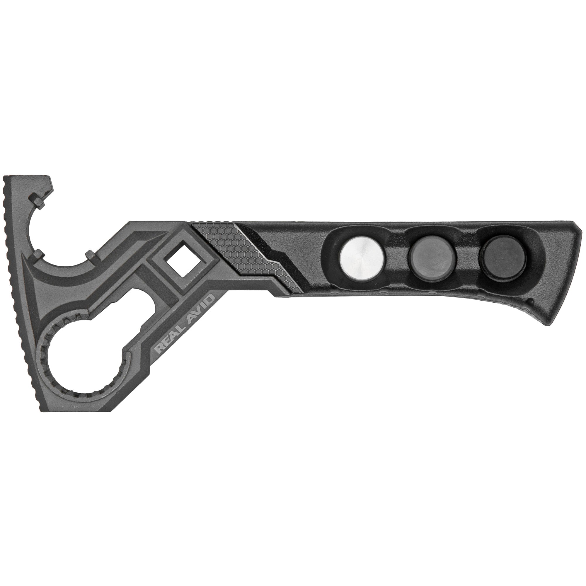 Real Avid Armorer's Master Wrench with Customizable Hammer - Precision Tool for AR-15 and Firearm Maintenance