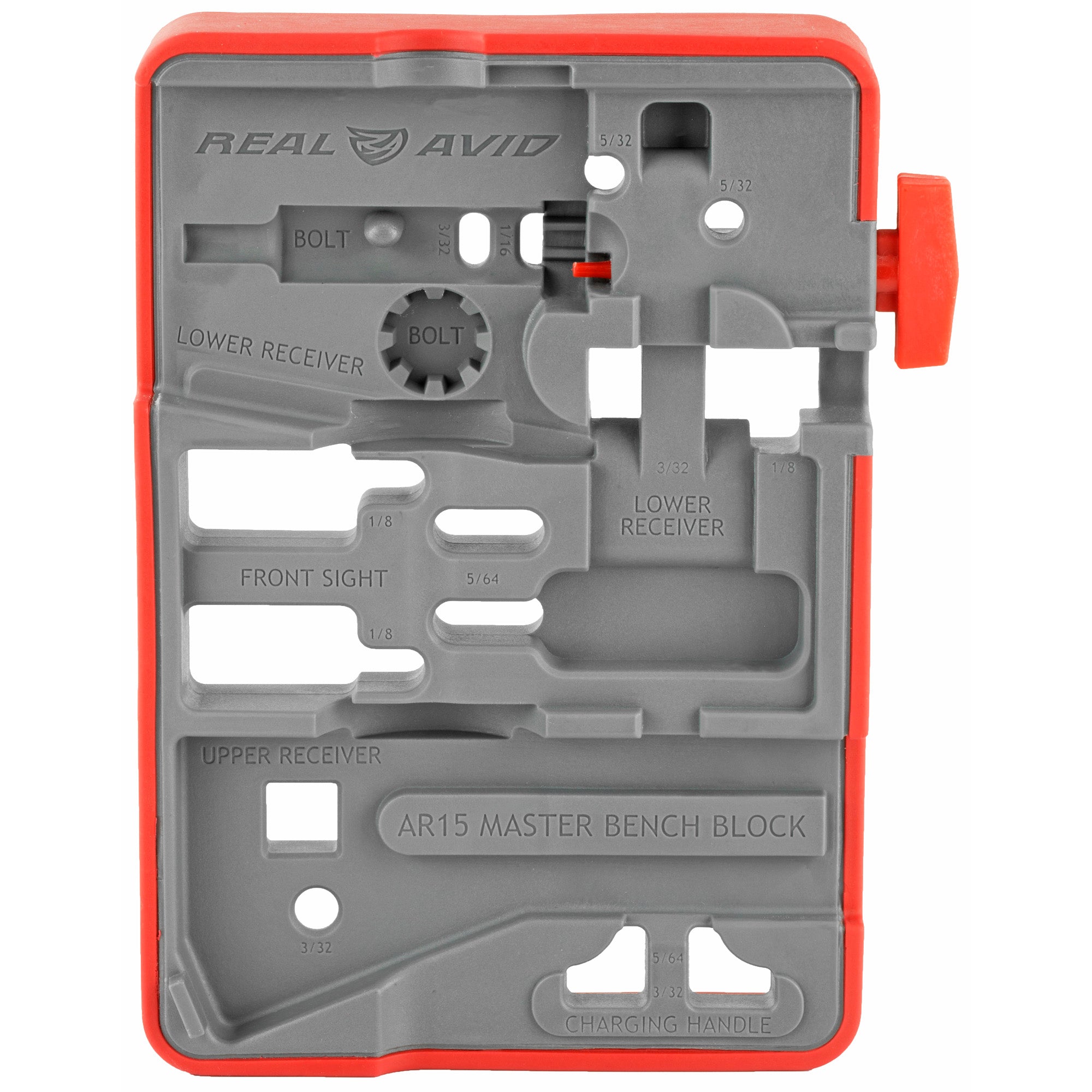 Real Avid AR15 Master Bench Block for Gunsmithing and Assembly