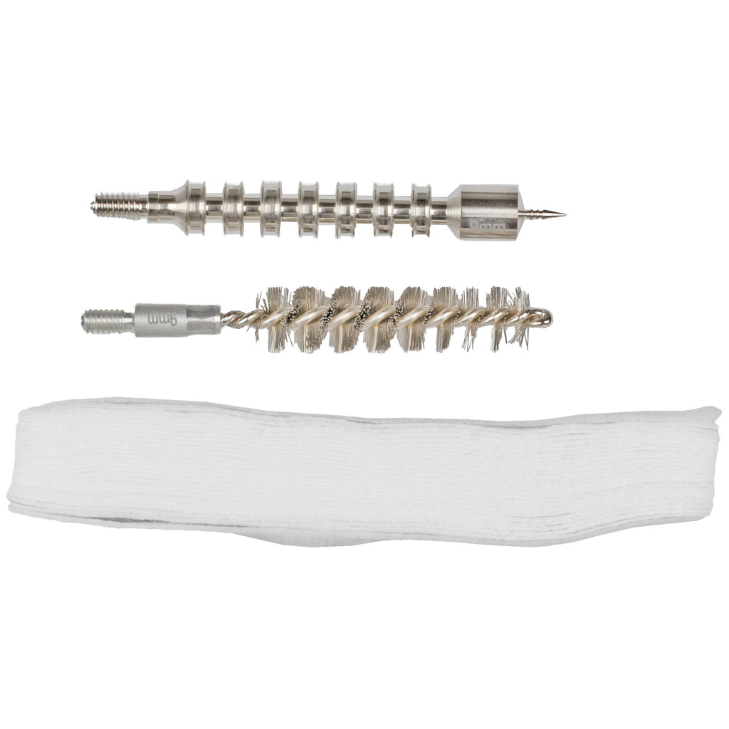 Real Avid Bore-Max Speed Clean Kit for 9mm Firearms - All-in-One Bore Cleaning System