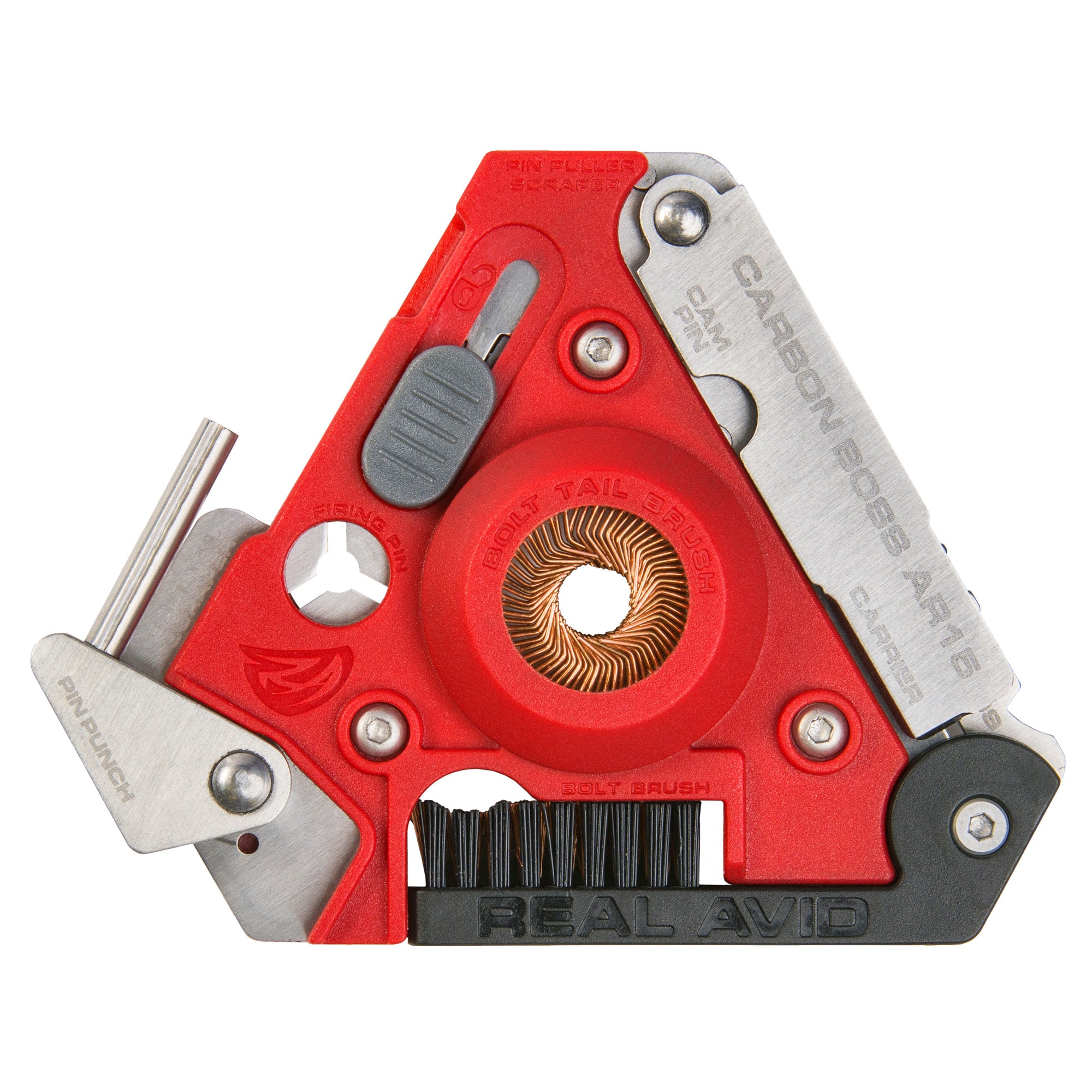 Real Avid Carbon Boss AR-15 Multi-Tool with 12 Precision Surfaces and Detailing Features