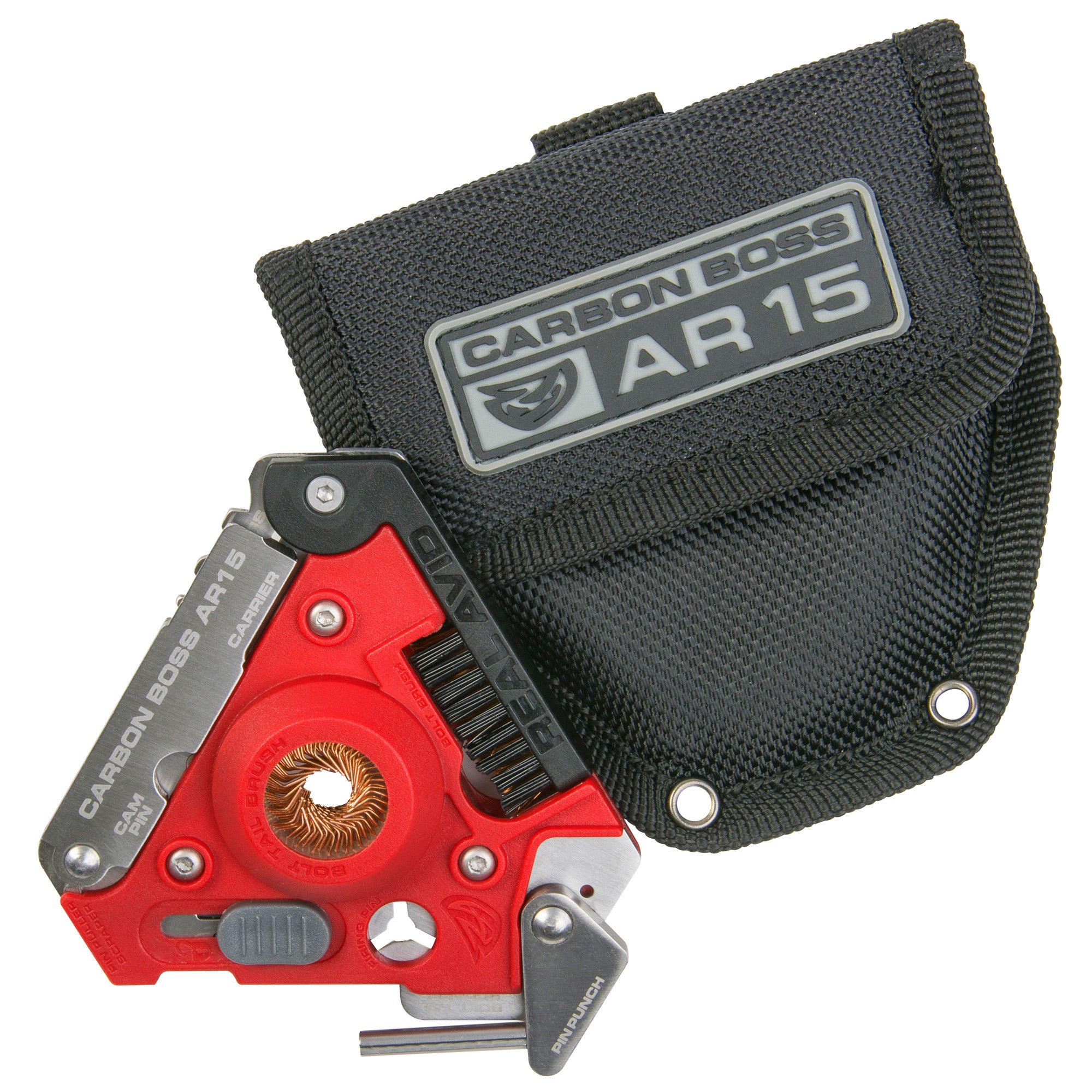 Real Avid Carbon Boss AR-15 Multi-Tool with 12 Precision Surfaces and Detailing Features