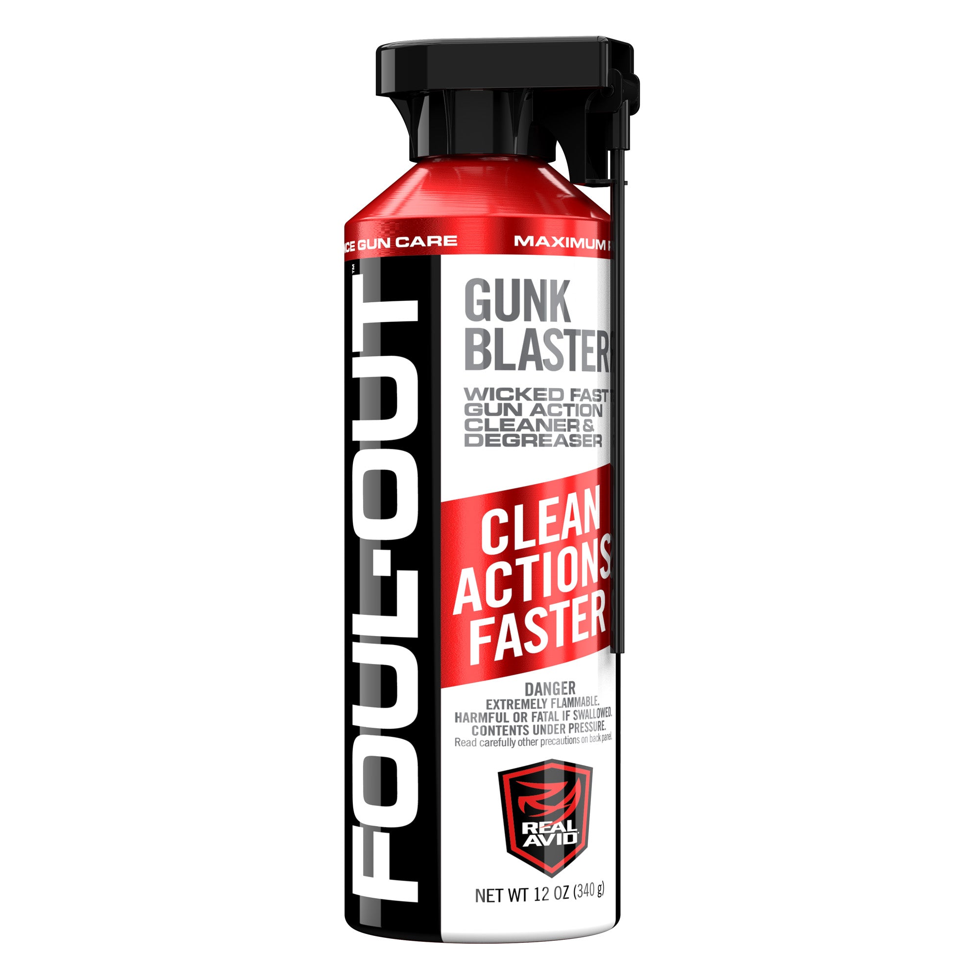 Real Avid Foul Out Blaster 12 oz Gun Cleaning Solvent Aerosol