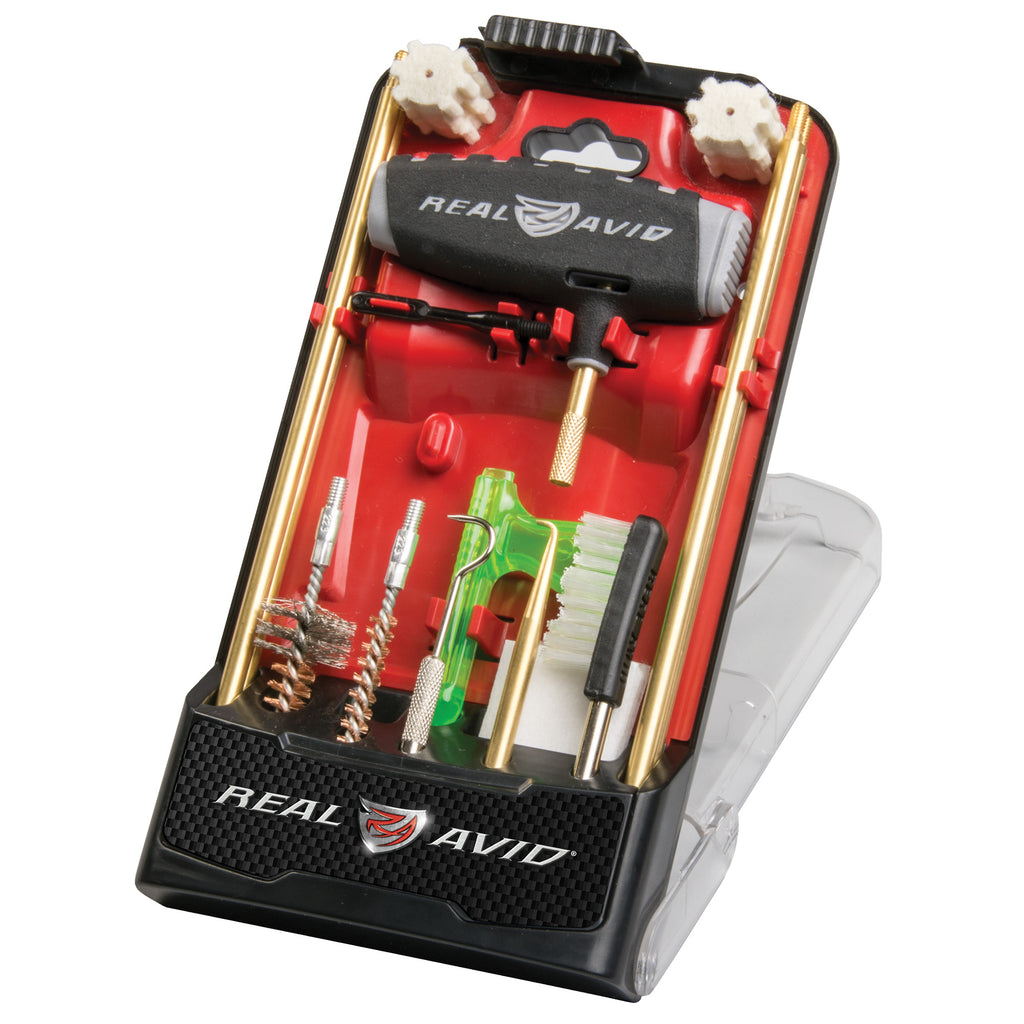 Real Avid Gun Boss Pro AR15 Cleaning Kit with Polycarbonate Case