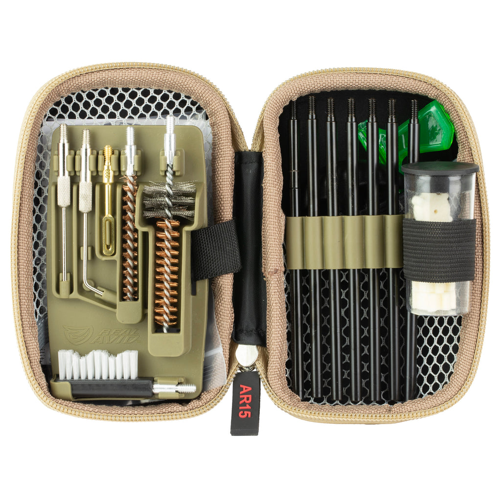 Real Avid Gun Boss AR15 Cleaning Kit - Compact, Durable, and Easy to Use
