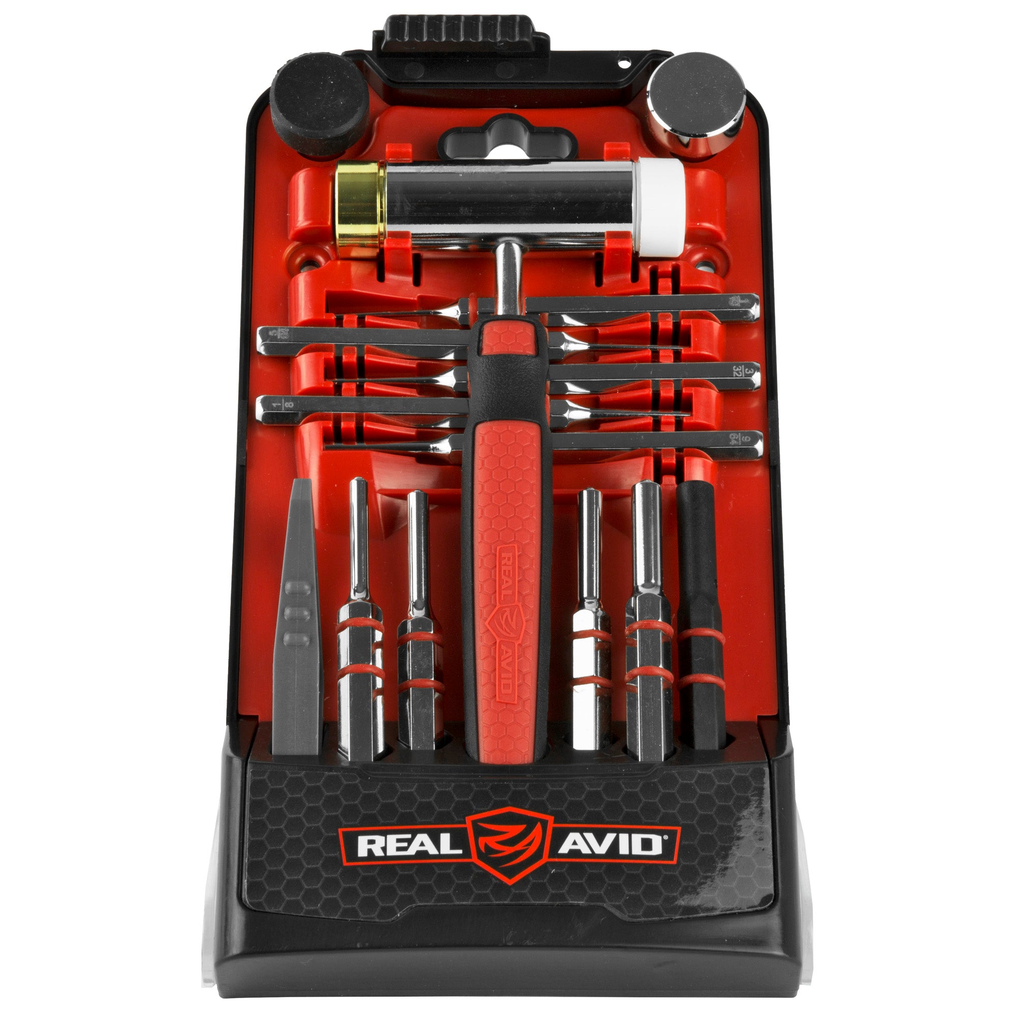 Real Avid Accu-Punch Hammer & Roll Pin Removal Kit – Precision Tool Set for Firearm Maintenance
