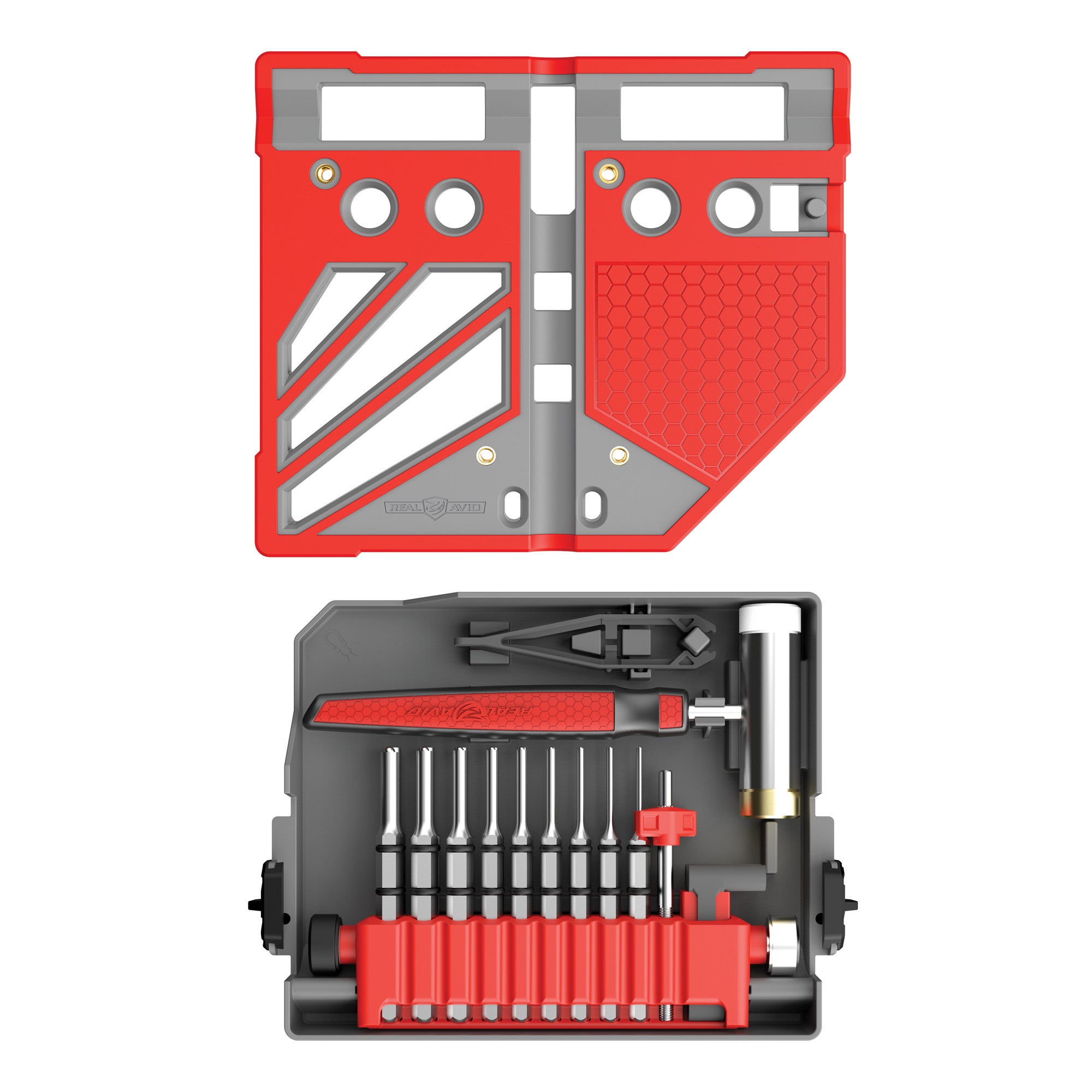 Real Avid Master Bench Block Pro Kit for Firearm Repair and Customization