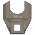 Real Avid Master-Fit 30mm Free-Float Barrel Nut Wrench - Precision Titanium Coated Stainless Steel